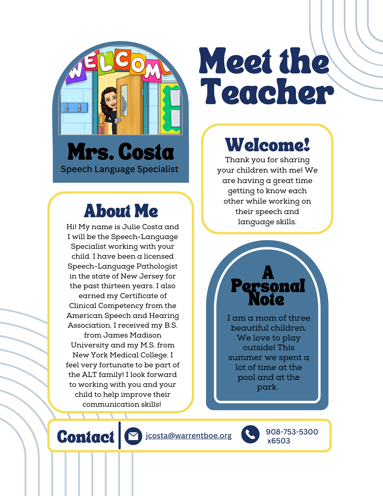 Meet Mrs. Costa 